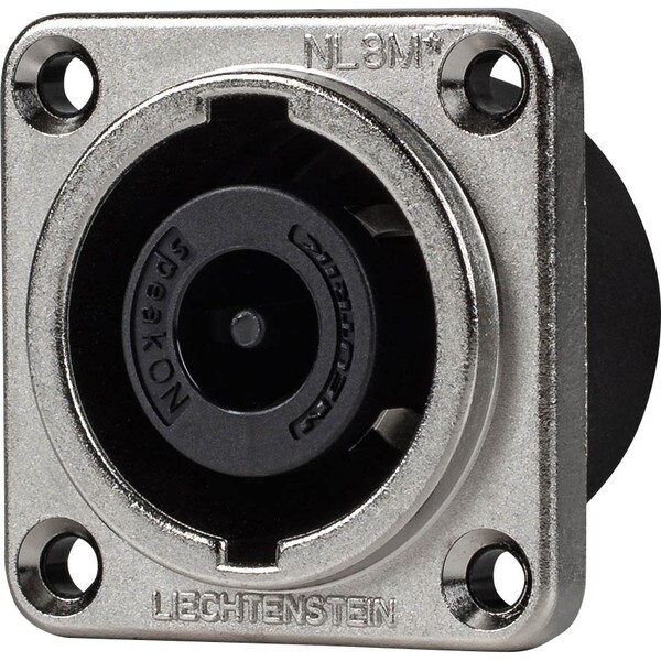 Main product image for Neutrik NLT8MP Speakon STX 8P Male Chassis Connecto 092-346